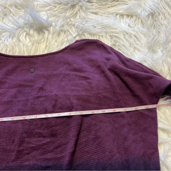 Lululemon ombré purple sweater - Picture 5 of 6